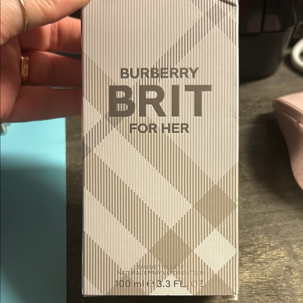Burberry Brit For Her‎ Eau de Toilette - Classic Gray 100ml